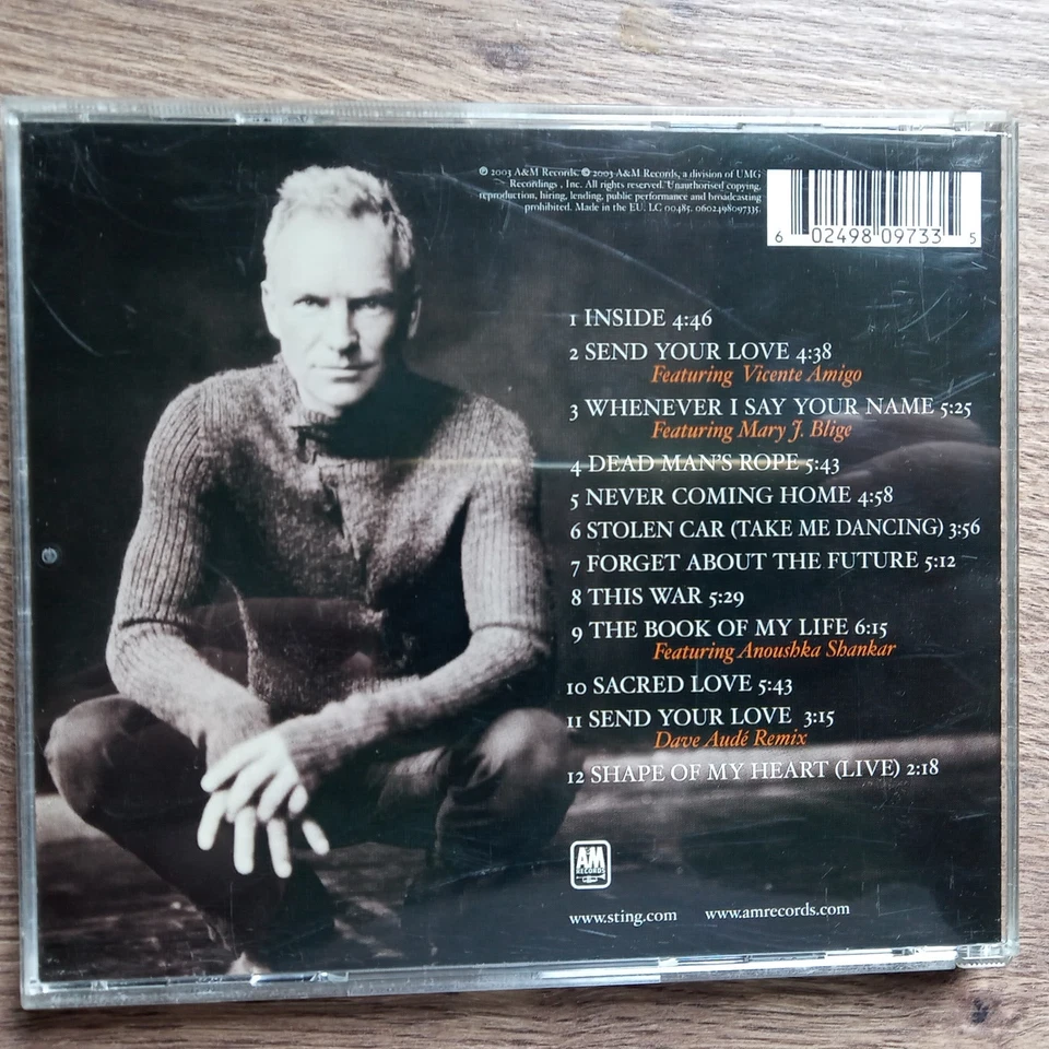 Sting - Sacred Love (CD, 2003) - Bild 2 von 2