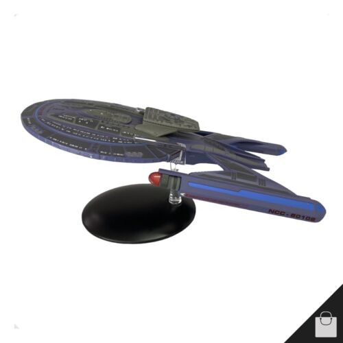 Star Trek Lower Decks USS Titan NCC 80102 XL Eaglemoss replica modello nave spaziale - Foto 4 di 5