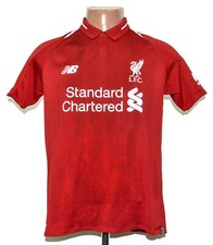 LIVERPOOL ENGLAND 2018/2019 HOME FOOTBALL SHIRT NEW BALANCE SIZE XL BOYS
