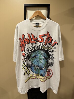 Hellstar Heaven Sounds Like On Earth White SS T-Shirt | eBay