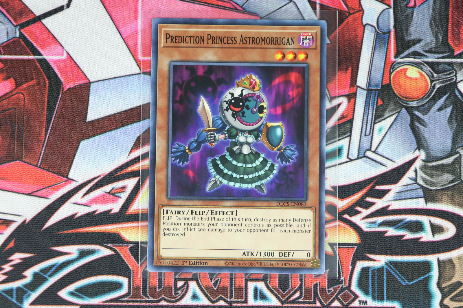 YuGiOh Prediction Princess Astromorrigan DLCSEN083 1st Edition Common