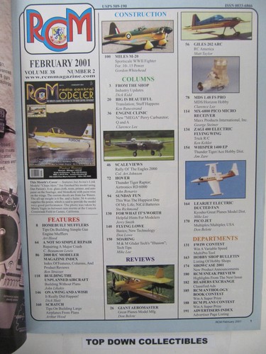 RC Modeler Magazine Febbraio 2001 Rally delle Aquile, Dothan Alabama - Foto 2 di 2