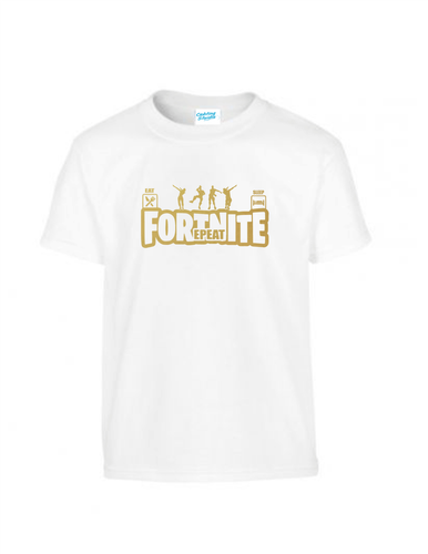 Eat Sleep Fortnit Repeat T-Shirt - Kids & Adults Unisex Gaming Tee, Funny Gamer - Picture 6 of 13