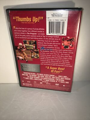 The Program DVD Widescreen James Caan Halle Berry Epps Swanson