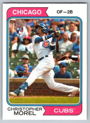 2023 Topps Heritage #110 Christopher Morel RC