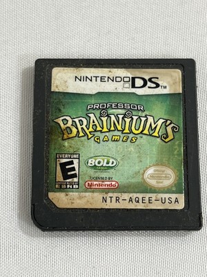 Professor Brainiums Games Nintendo DS Cartridge Only