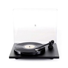 Rega Planar 1 Plus Matt Black Giradischi nuova versione 2021 con cinghia EBLT