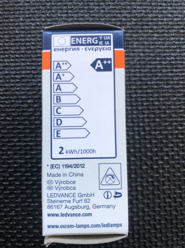 2x Osram LED PARATHOM PIN 20 G9 LED Strahler 1.8W 200lm 2700K Warmweiß Glühbirne - Bild 4 von 4