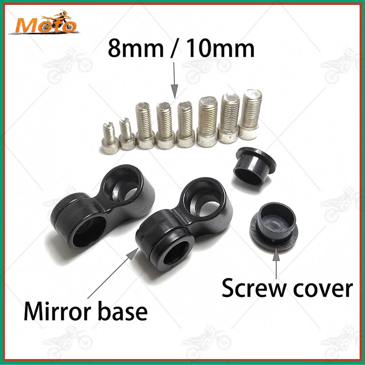 1 pair Motorcycle Rear View Mirrors For Honda CRF250X CRF450R CRF250L/M CRF 250 - Изображение 3 из 4