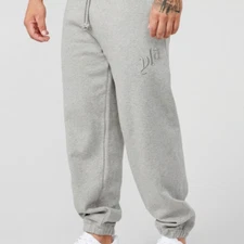 YOUNGLA SWEATPANTS (Size: Large. Heather Grey. (Sold Out during AOT x YLA Drop)