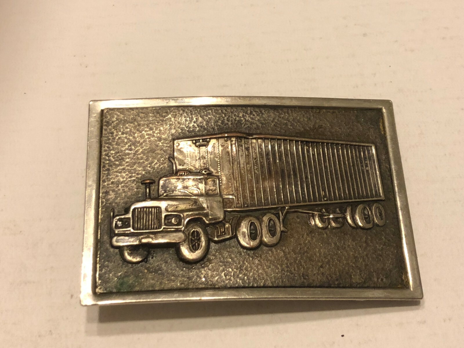 Semi Truck Belt Buckle for Men - Heavy Duty Design-image
