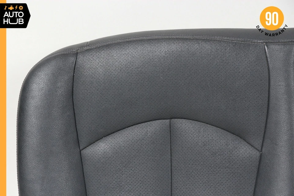 03-06 Cojín asiento inferior trasero negro fabricante de equipos originales mercedes w211 e500 e320 e350 Foto 2 de 4