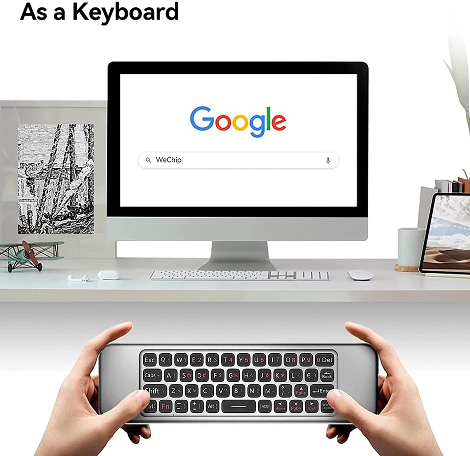 2.4GHz Mini Wireless Keyboard With Touch Mouse For Samsung,LG SmartTV,Android,PC - image 3 of 4