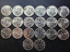 Lot of 10 Assorted P&D Date Sets of Kennedy NIFC Half Dollars (20 coins) - AU-BU