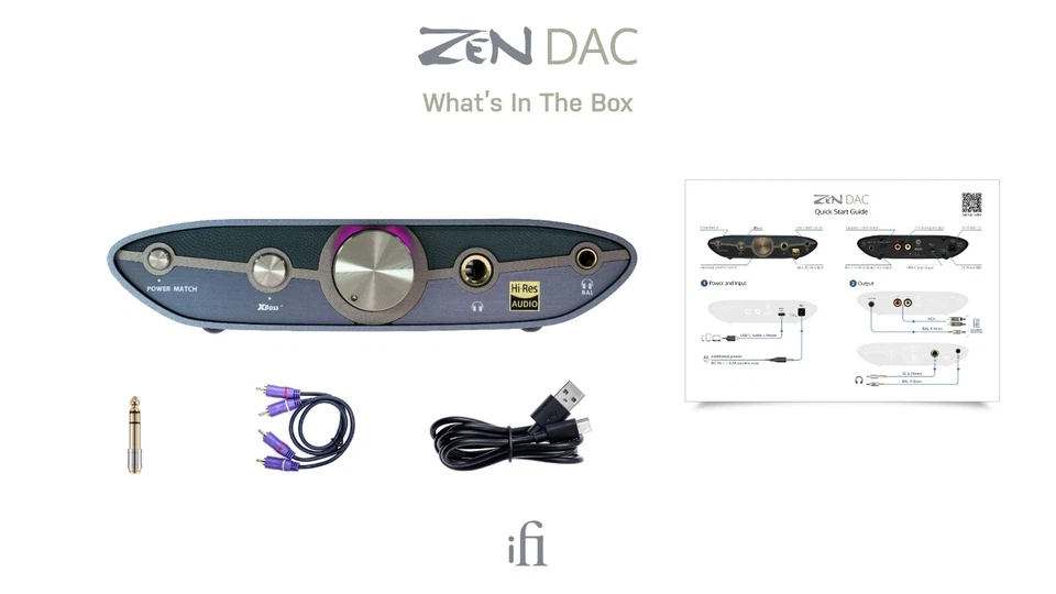iFi Audio ZEN DAC3 - DAC mit USB3.0 Eingang Kopfhörerverstärker MQA Decoder - Bild 3 von 3
