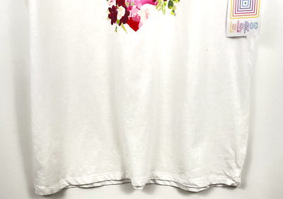 T-shirt Femme Lularoe XL Imprimé Flèche Blanc Doré - Style Boho, Occasion Très Bon état