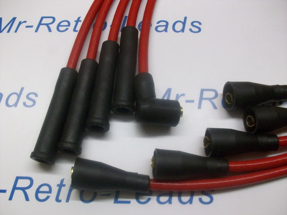 CAVI ACCENSIONE ROSSO 8MM PERFORMANCE DA MONTARE. LOTUS EXCEL ESPRIT 2.0 COSTRUZIONE DI QUALITÀ - Immagine 2 di 4