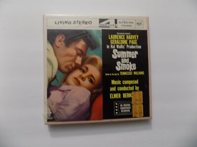 RCA VICTOR 4 TRACK 7.5 SUMMER AND SMOKE PLAY  REEL TO REEL SEALED