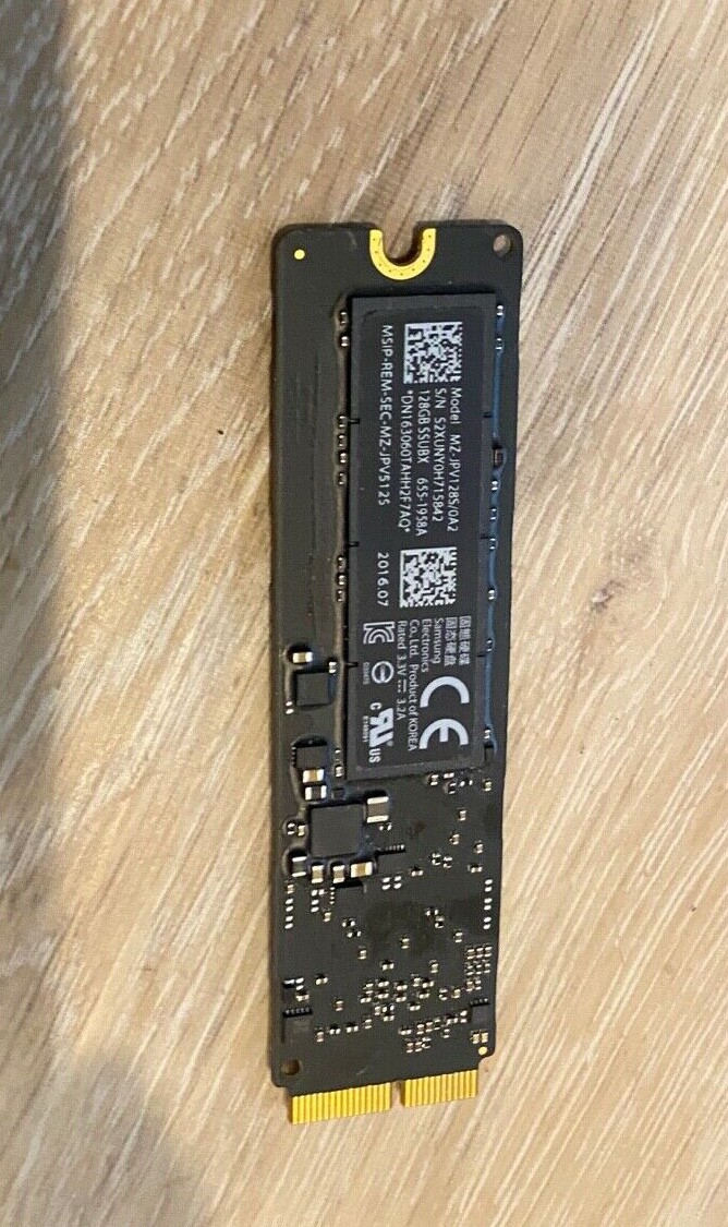 Apple 128GB ssd flash drive for MacBook Pro 2013 2014 2015 13