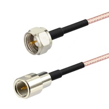 F Type Male to FME Male Plug RF Coax Cable RG316 15cm 6" for Wireless Router