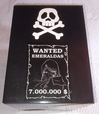 Statue Résine Captain Harlock & Emeraldas (Albator) - Collection 2003 Numérotée