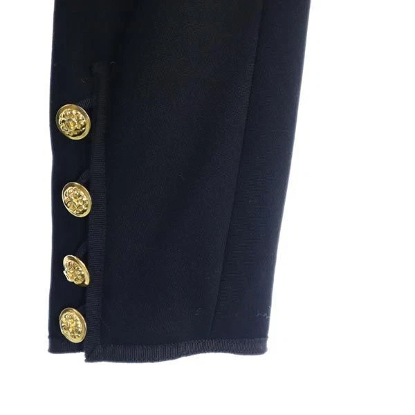 Giacca tuta Chanel 20172 Coco bottoni oro 42 nera CHANEL vintage donna usata 2