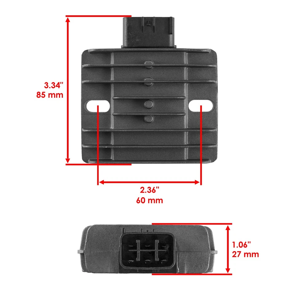 Regulador rectificador para Kawasaki Mule 610 KAF400 KAF 400 4X4 2009-2016 Foto 2 de 4
