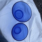 Pyrex Cobalt Mixing Bowls 6 And 3 Cup Size Set Excellent