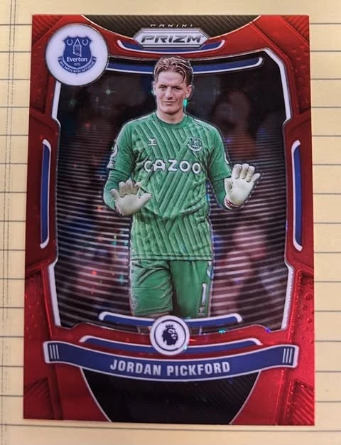 Soccer Everton Autographed Sports Trading Cards & Accessories for