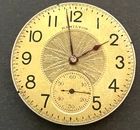 Antique 1924 Hamilton Grade 912 Pocket Watch Movement Parts/Repair 12s 17j USA