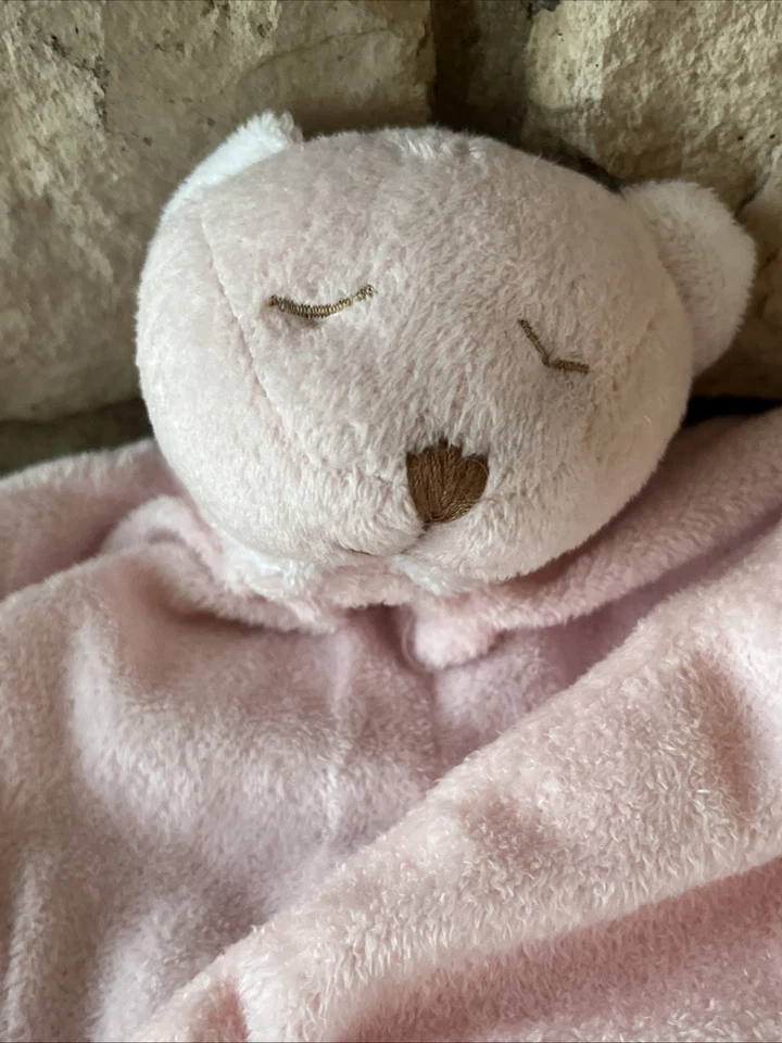 Angel Dear розовый ягненок плюшевый милый ребенка безопасности одеяло лот из 2 - Изображение 3 из 4