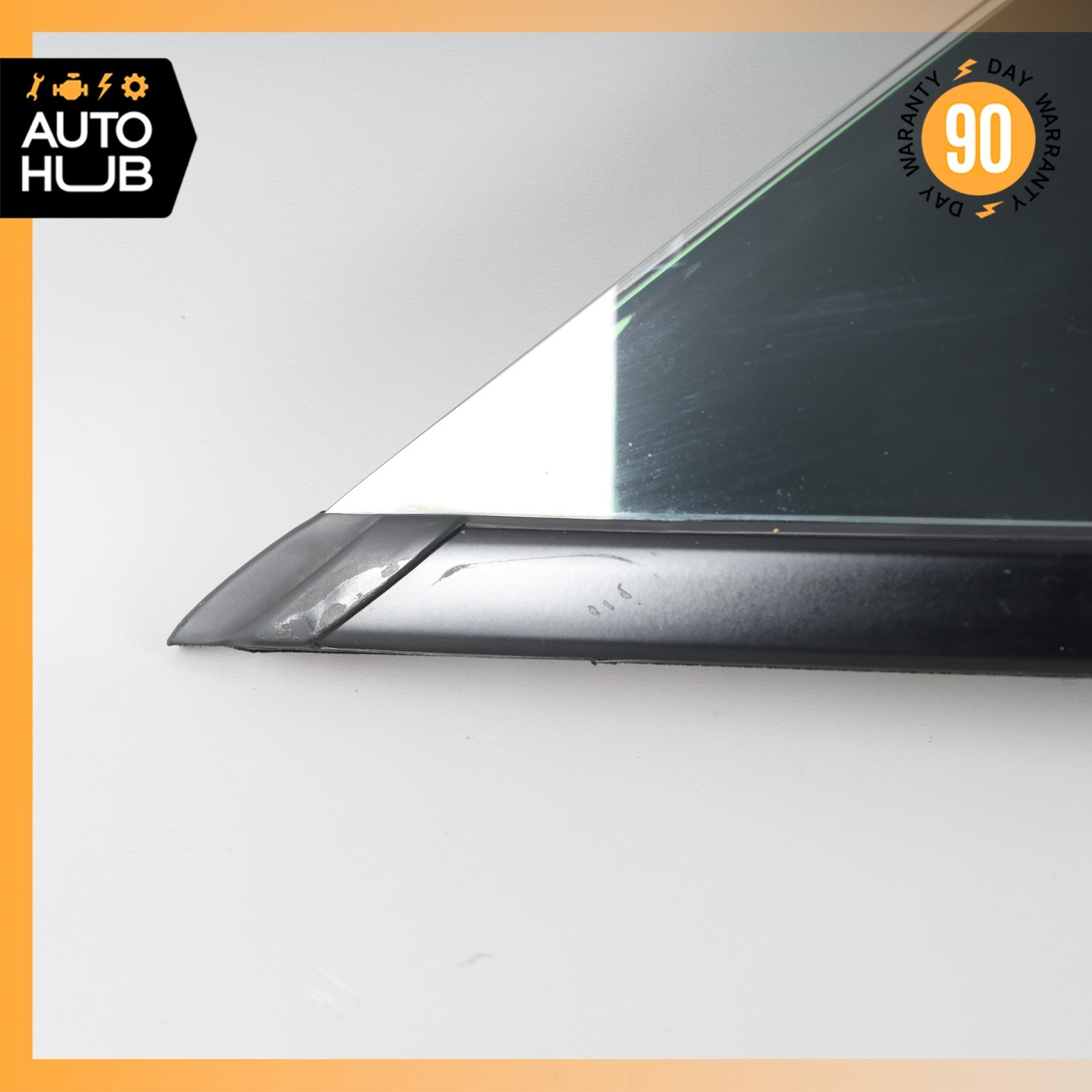07-18 Bentley Continental GTC Front Right Side Door Vent Window Glass OEM 32k