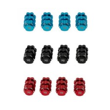 4Pcs 17mm Hex Adapter Nuts Wheel Hub 10mm Extension For Traxxas Maxx 1/10 RC Car