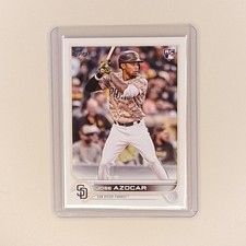 2022 Topps Update Jose Azocar #US280 Rookie San Diego Padres MLB Baseball Card 