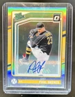 2024 Panini Donruss Paul Skenes Rated Prospects Optic Signatures Auto RC #131