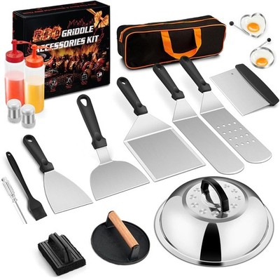 18Pcs Griddle Accessories Kit for Blackstone, Joyfair Flattop Grilling Accessory