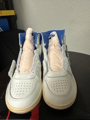 Nike Jordan Air Ship x Awake NY Athletic Sneaker Men's 7 White FN8675-104