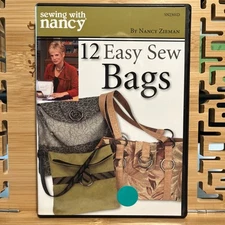 Sewing with Nancy Zieman 12 Easy Sew Bags DVD