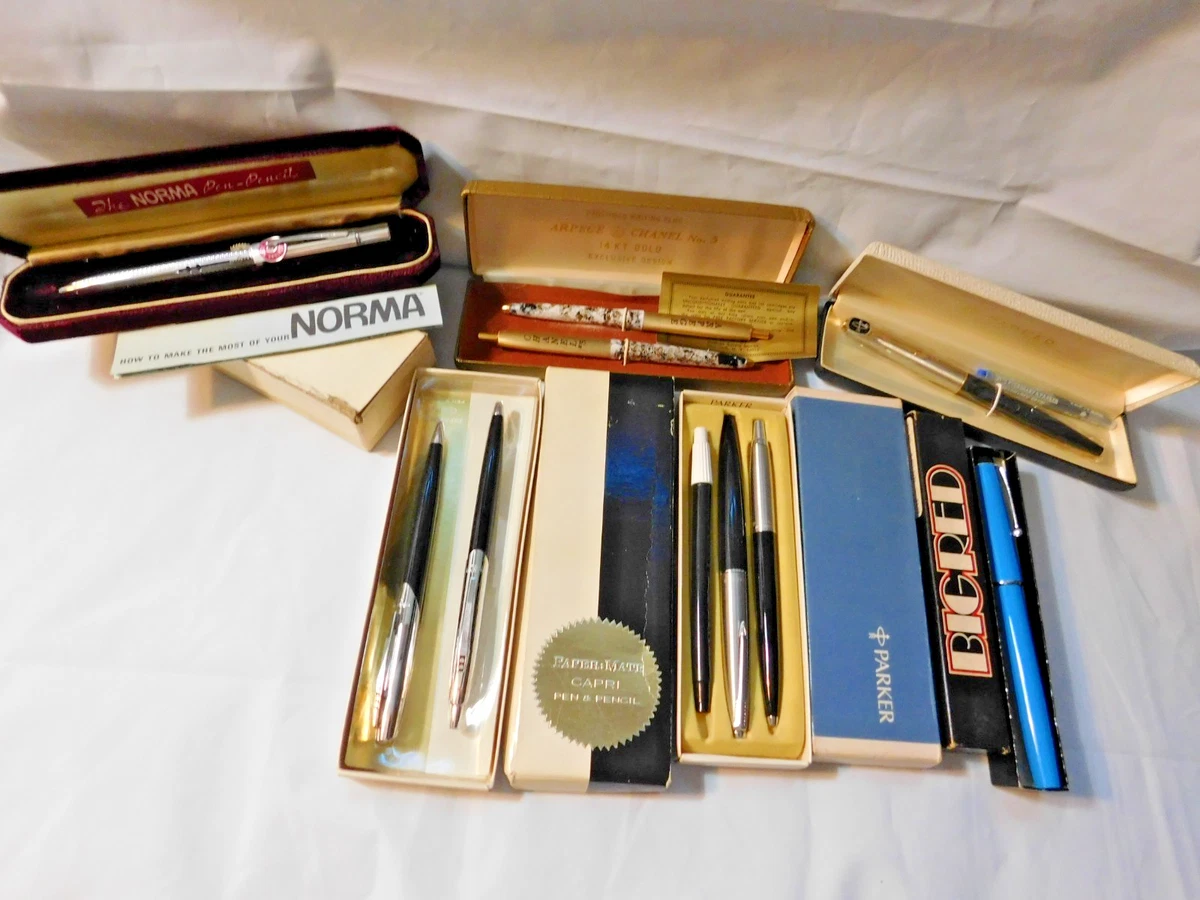 25+ Parker Gold Collectible Pen & Writing Instrument Sets for sale
