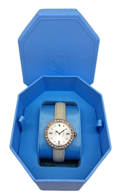 Swarovski Matrix tennis 7-link watch, 5672968, Beige, Crystals