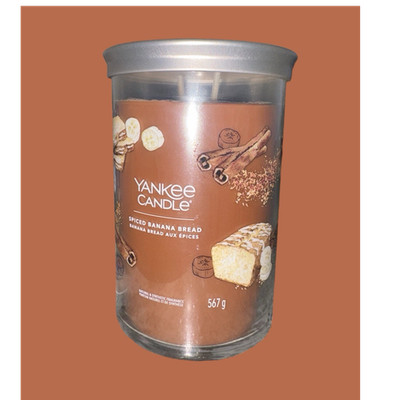 Yankee Candle TWO WICK Spiced Banana Bread Scented  567g