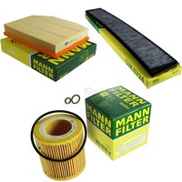 MANN-FILTER Paket FüR Bmw X3 E83 Xdrive30I 3.0 Si 2.5 Xdrive25I 2.5Si Xdrive