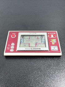 Nintendo Game and Watch Mario's Cement Factory ML-102, 1983 Japan Tested Working