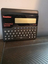 Franklin LM-3 Handheld Electronic Translator English Thesaurus Battery Powered