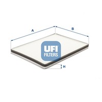 UFI Innenraumfilter 53.062.00 Partikelfilter FüR DAF 95 XF 105