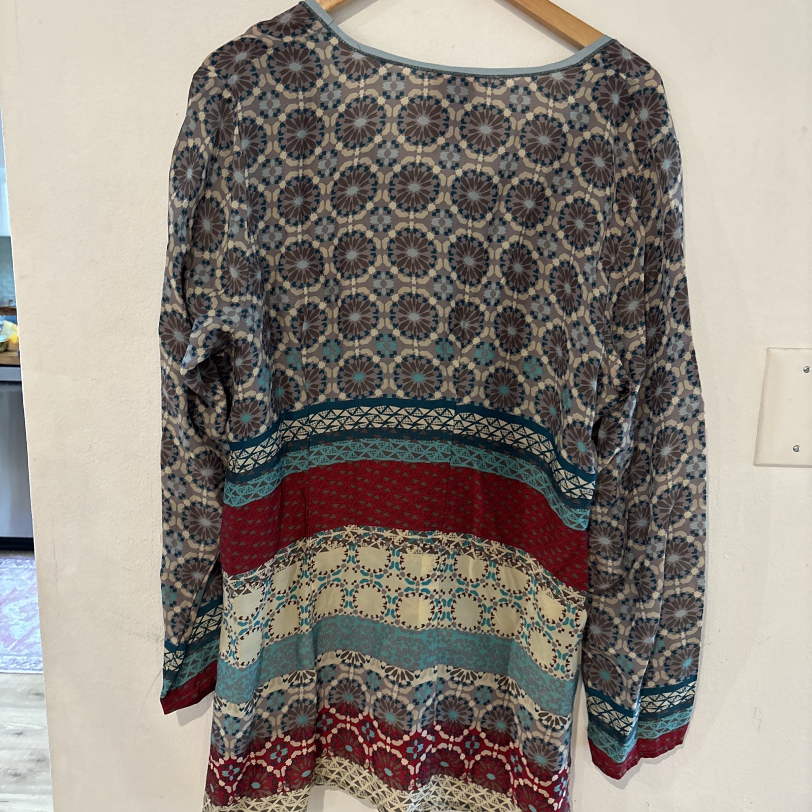 johnny was tunic large winnie patchwork - image 5