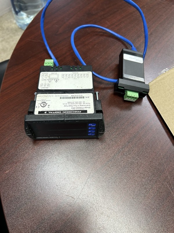 Precision Digital Panel Meter Model PD6262-6R3 Dual Analog Input Flow Rate/Total