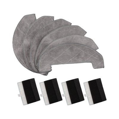 Ersatzset für Mova E20 E20 Plus Staubsauger mit Filter und Wischtuch Set