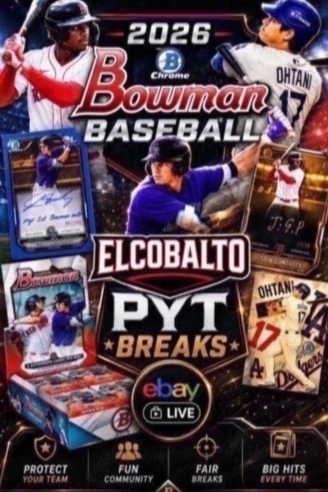 2026 BOWMAN BASEBALL HOBBY & DELIGHT PYT BREAKS w/ NICK