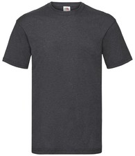 Fruit of the Loom SS6 Value T-Shirt Mens Plain Cotton Short Sleeve Tee Shirt